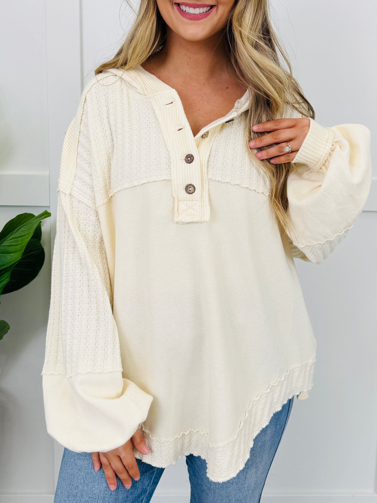 Cozy Keepsake Pullover in Cream