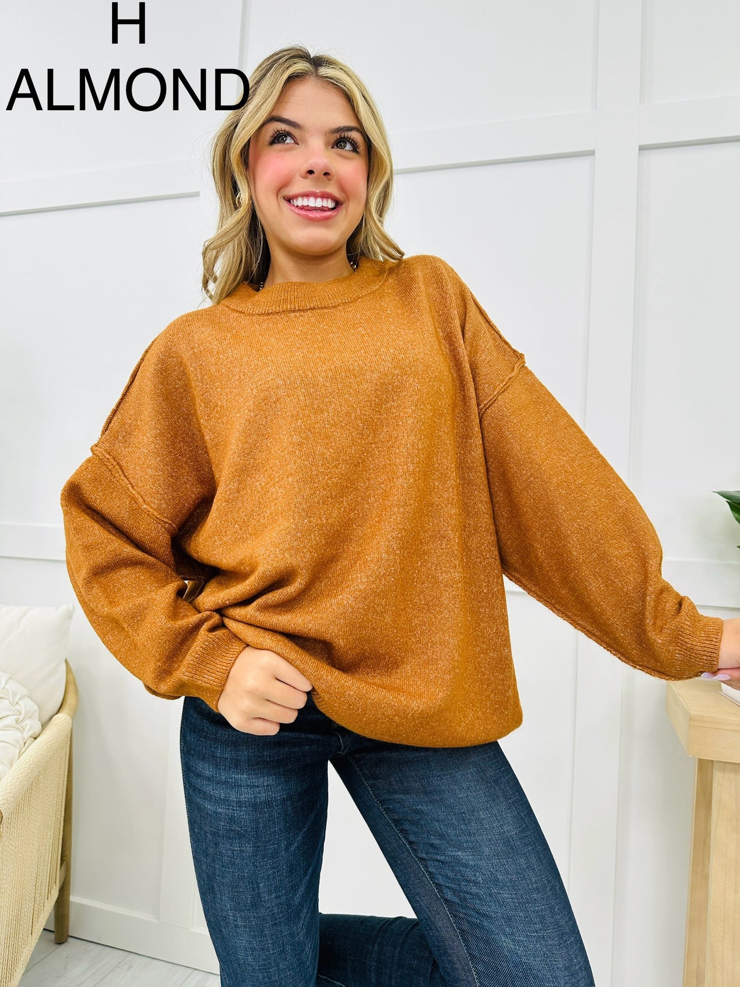 DOORBUSTER! My Best Kept Secret Sweater- Multiple Colors!