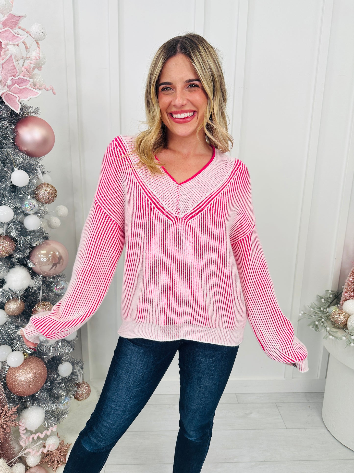 Winter Wishes Sweater In Multiple Colors