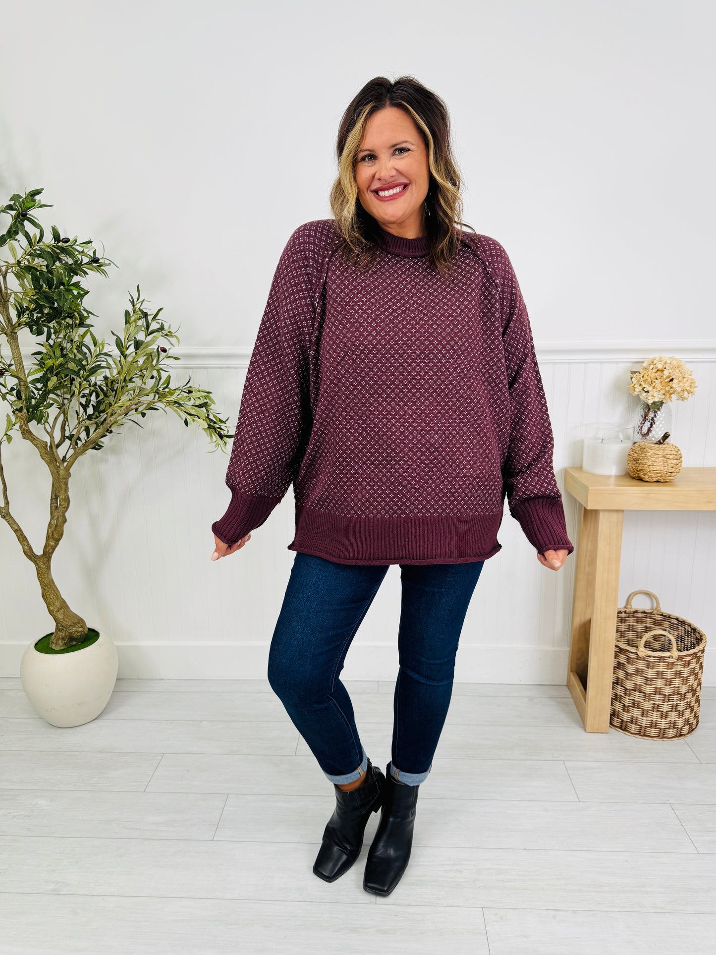 A Touch Of Texture Sweater In Multiple Colors