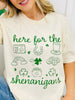 Here for the Shenanigans Graphic Tee