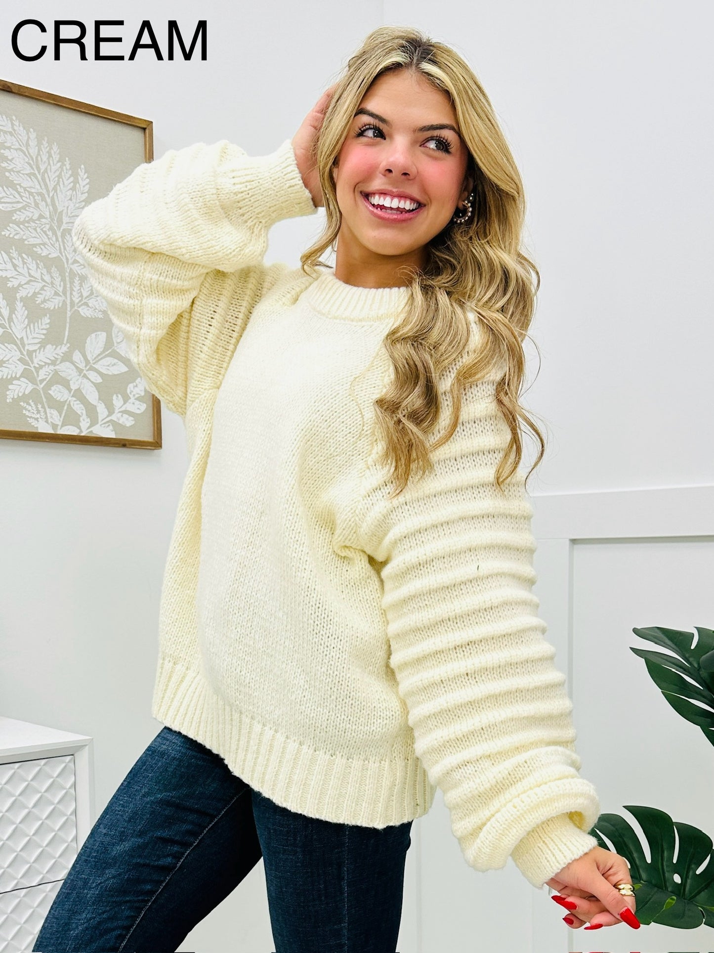 Kicking It Together Sweater- Multiple Colors!