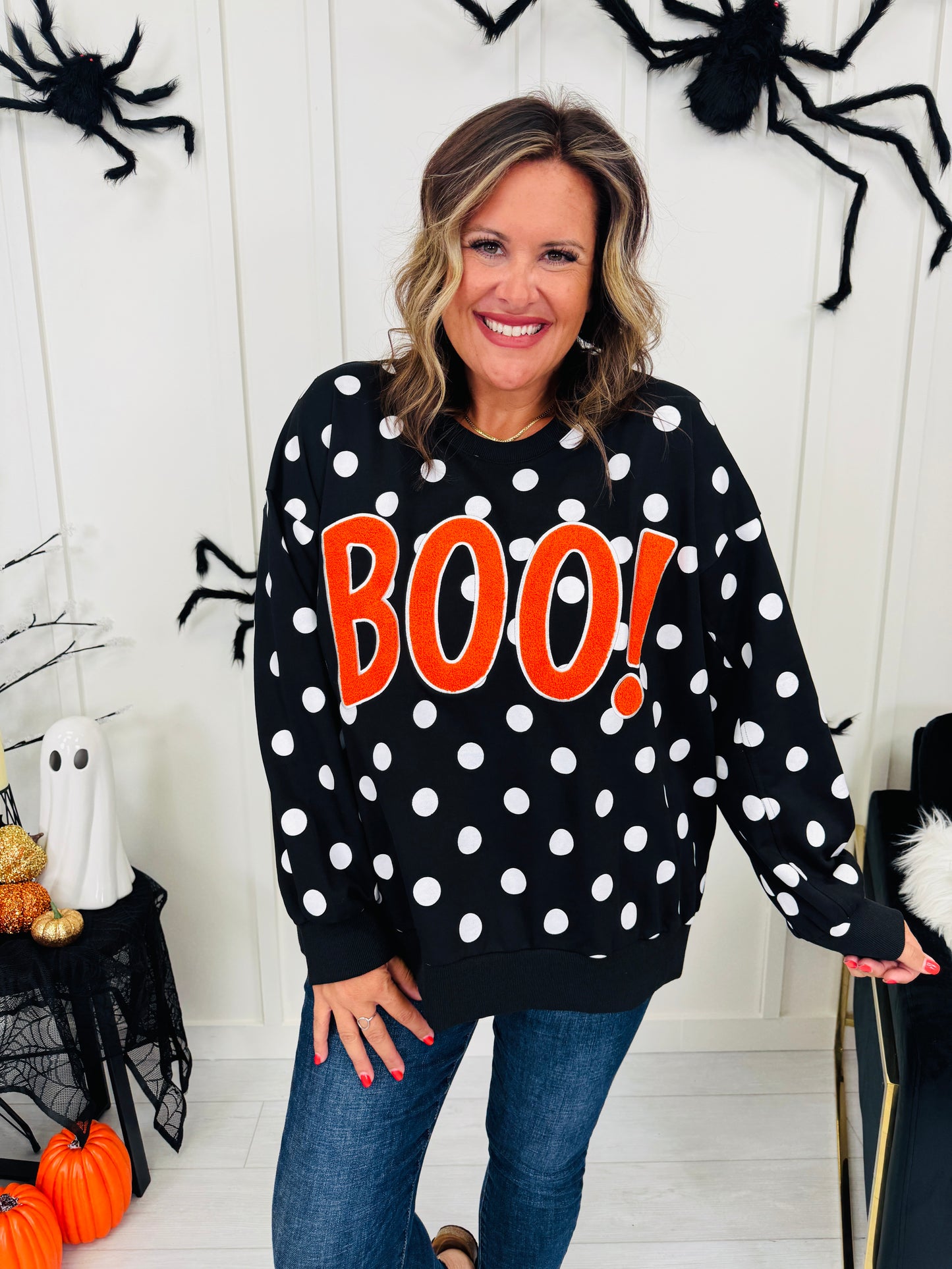 Spots & Spooks Crewneck