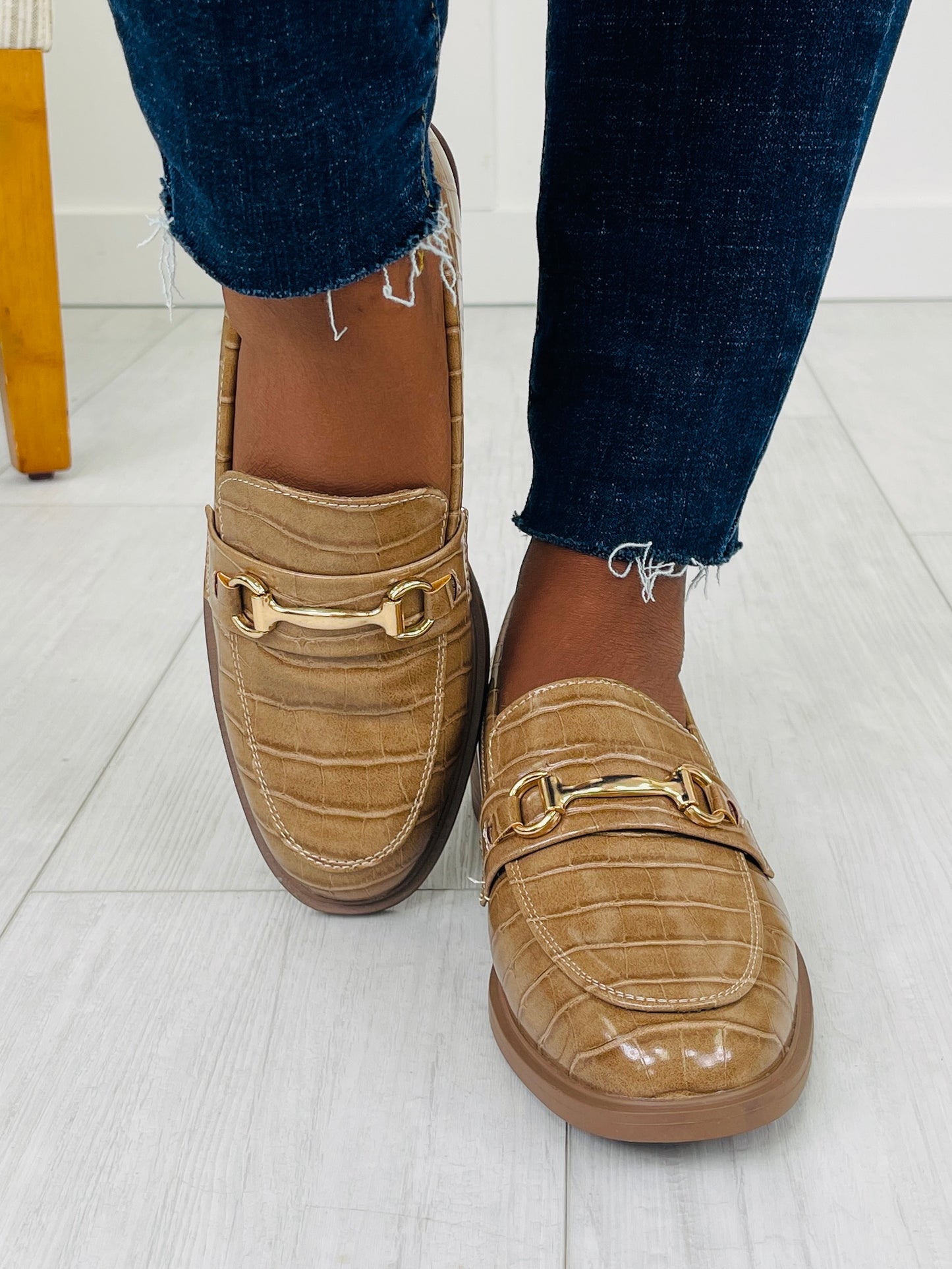 Sole Mate Loafers In Taupe