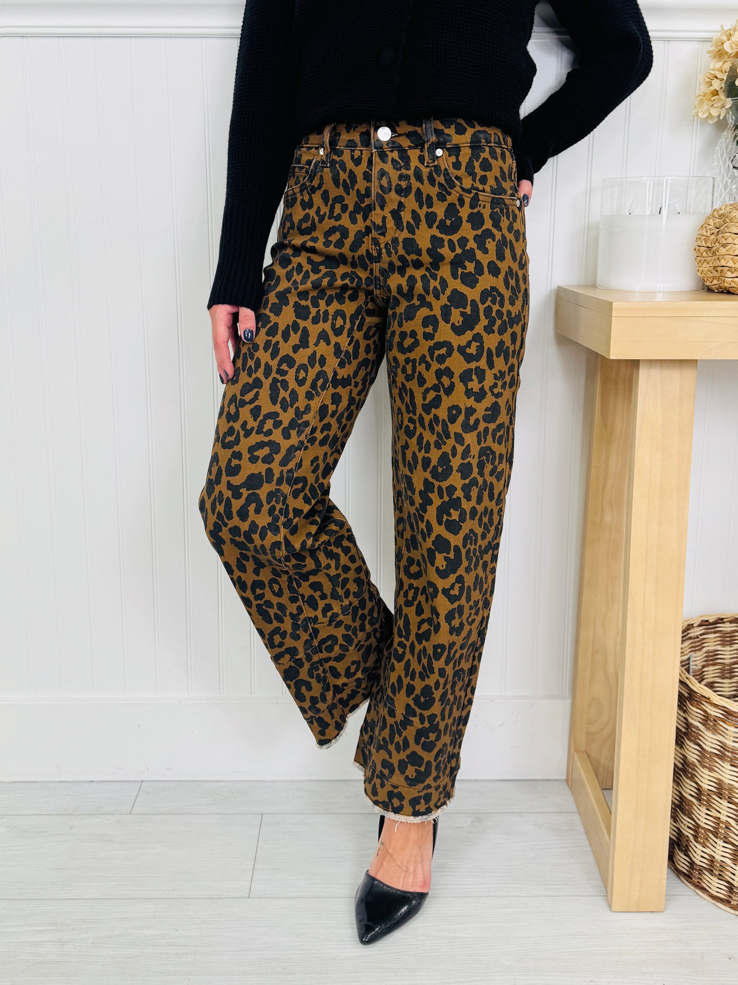 Fierce Factor Tummy Control Barrel Jeans