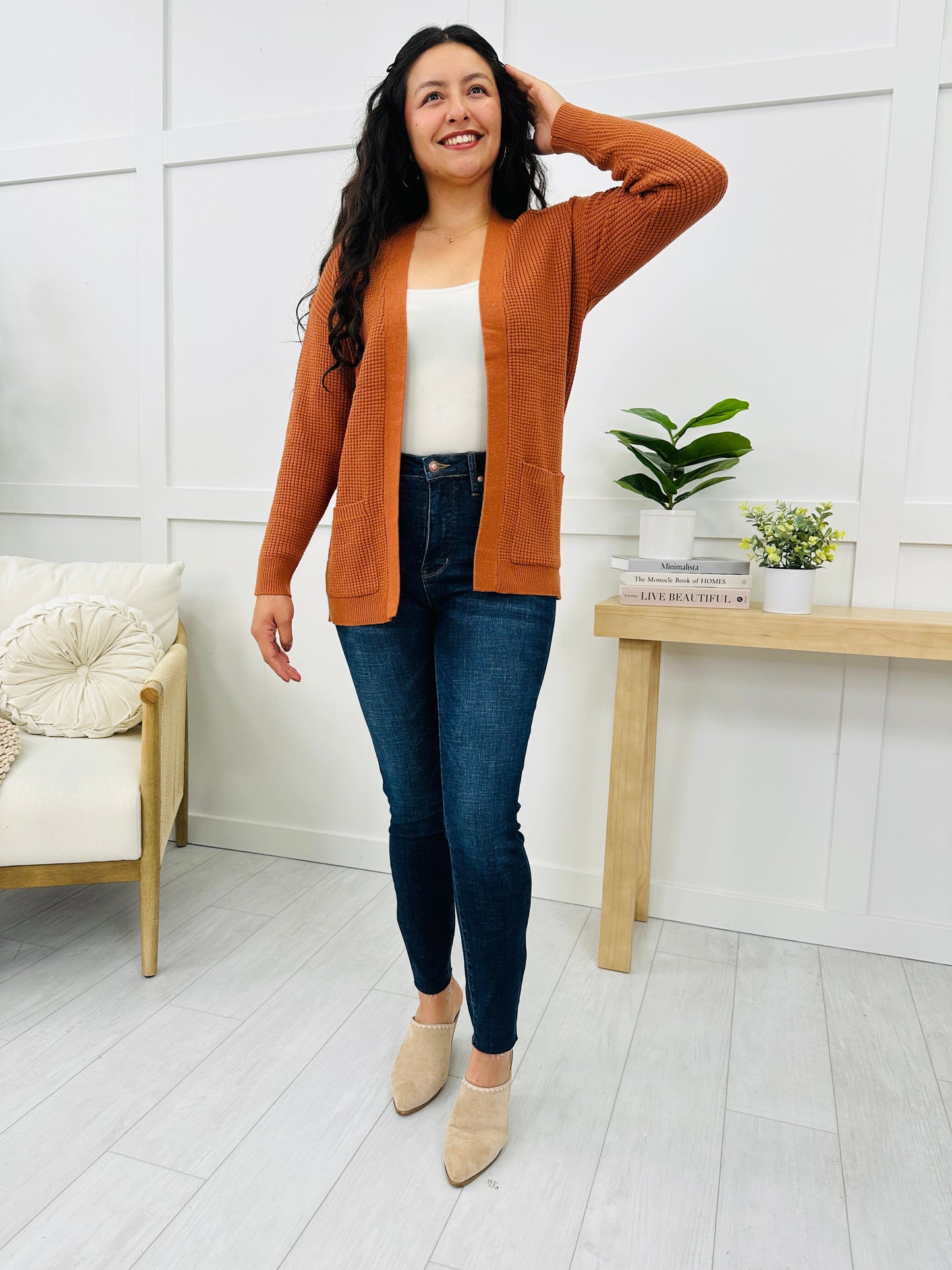 In Her Own World Cardigan- Multiple Colors!