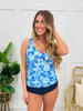 The Kelsey Tummy Control One Piece in Sea Goddess