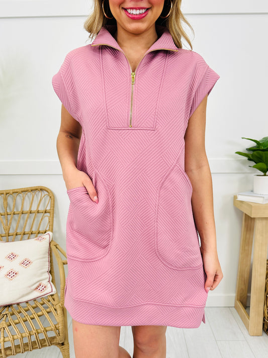 DOORBUSTER! Sweet Side Up Dress- Multiple Colors!