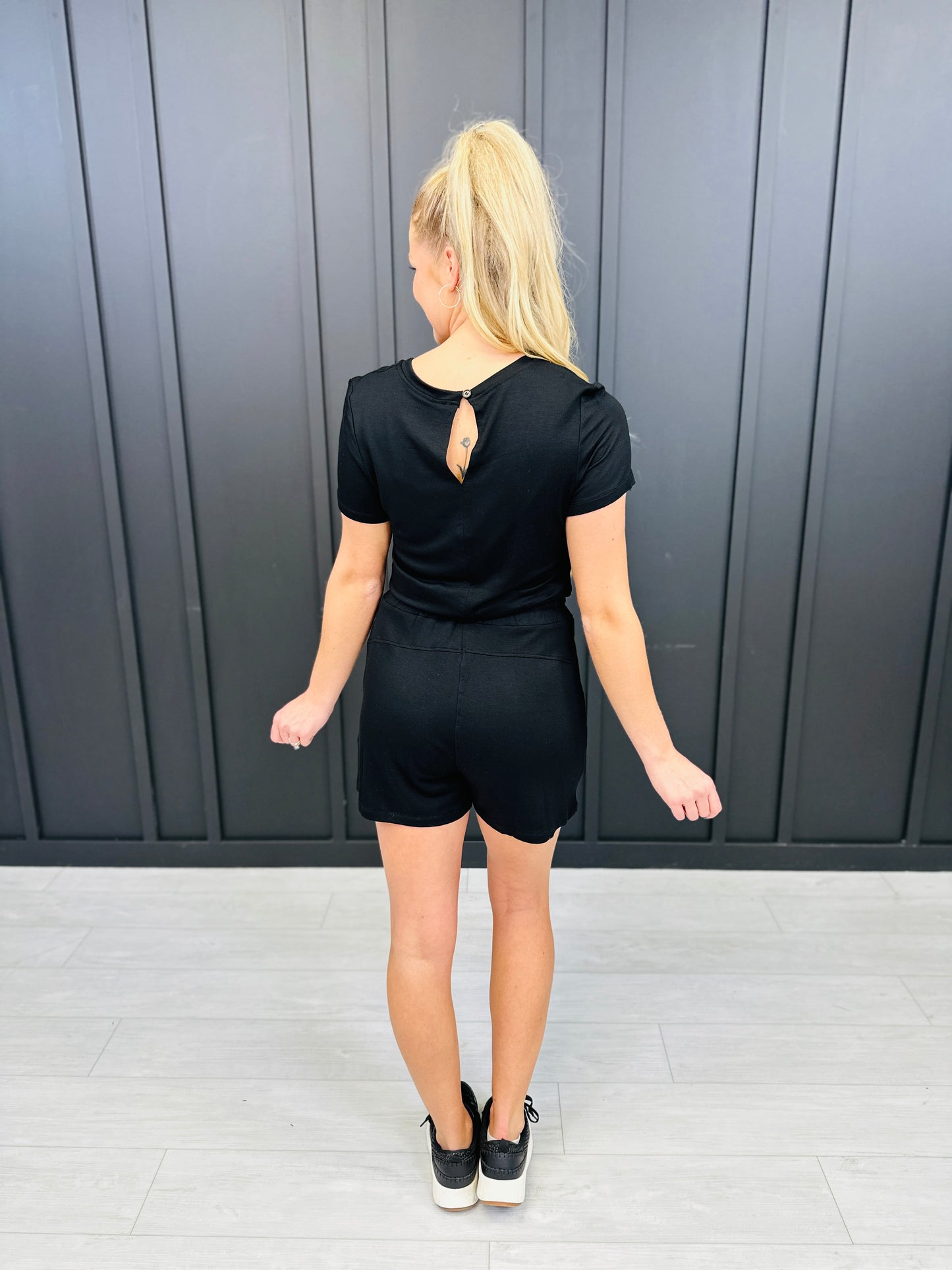 One Woman Show Romper- Multiple Colors!