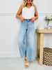 Judy Blue Ankle Ready Ankle Wide Leg Jeans