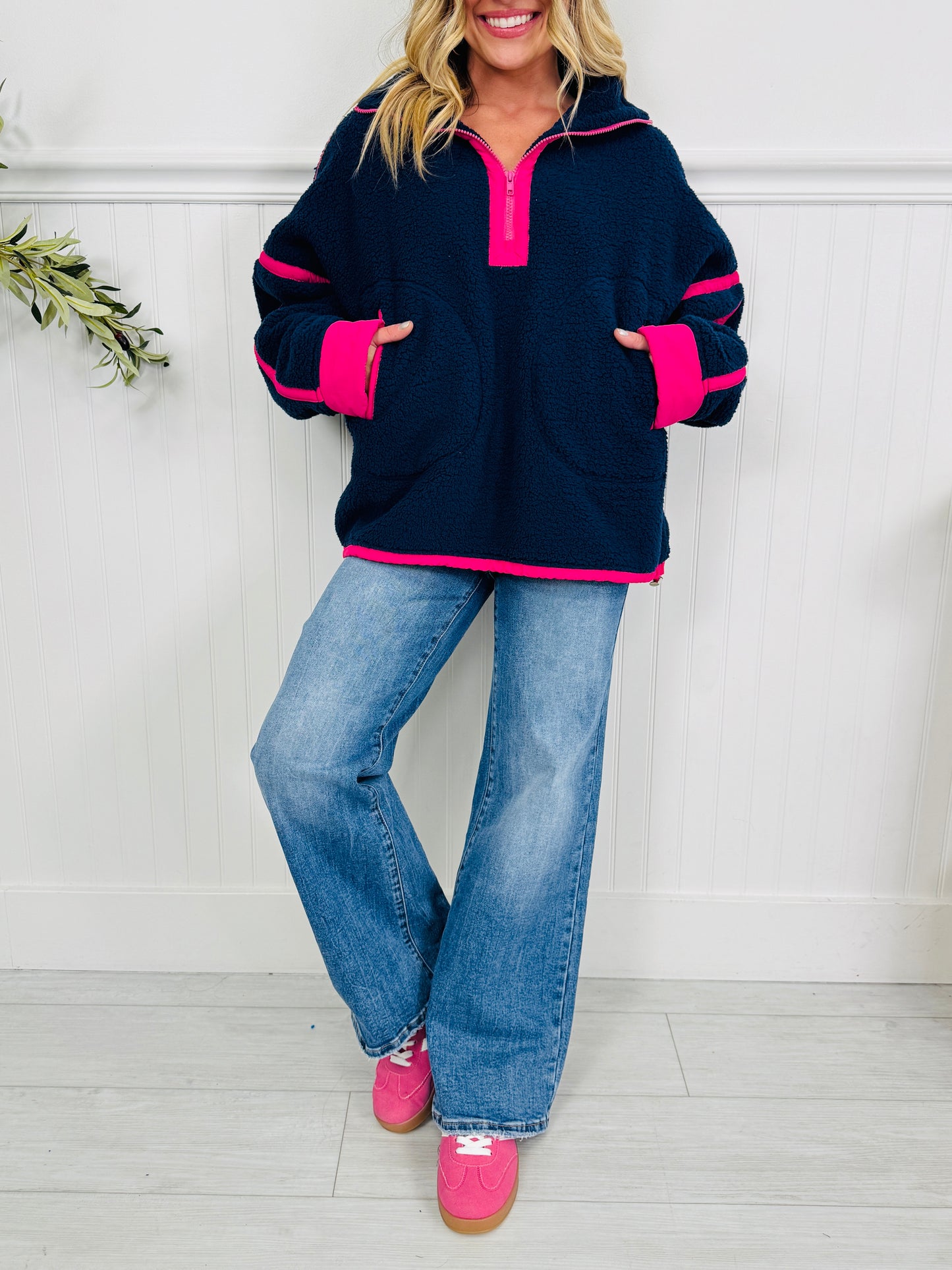 Plush Perfection Pullover In Multiple Colors