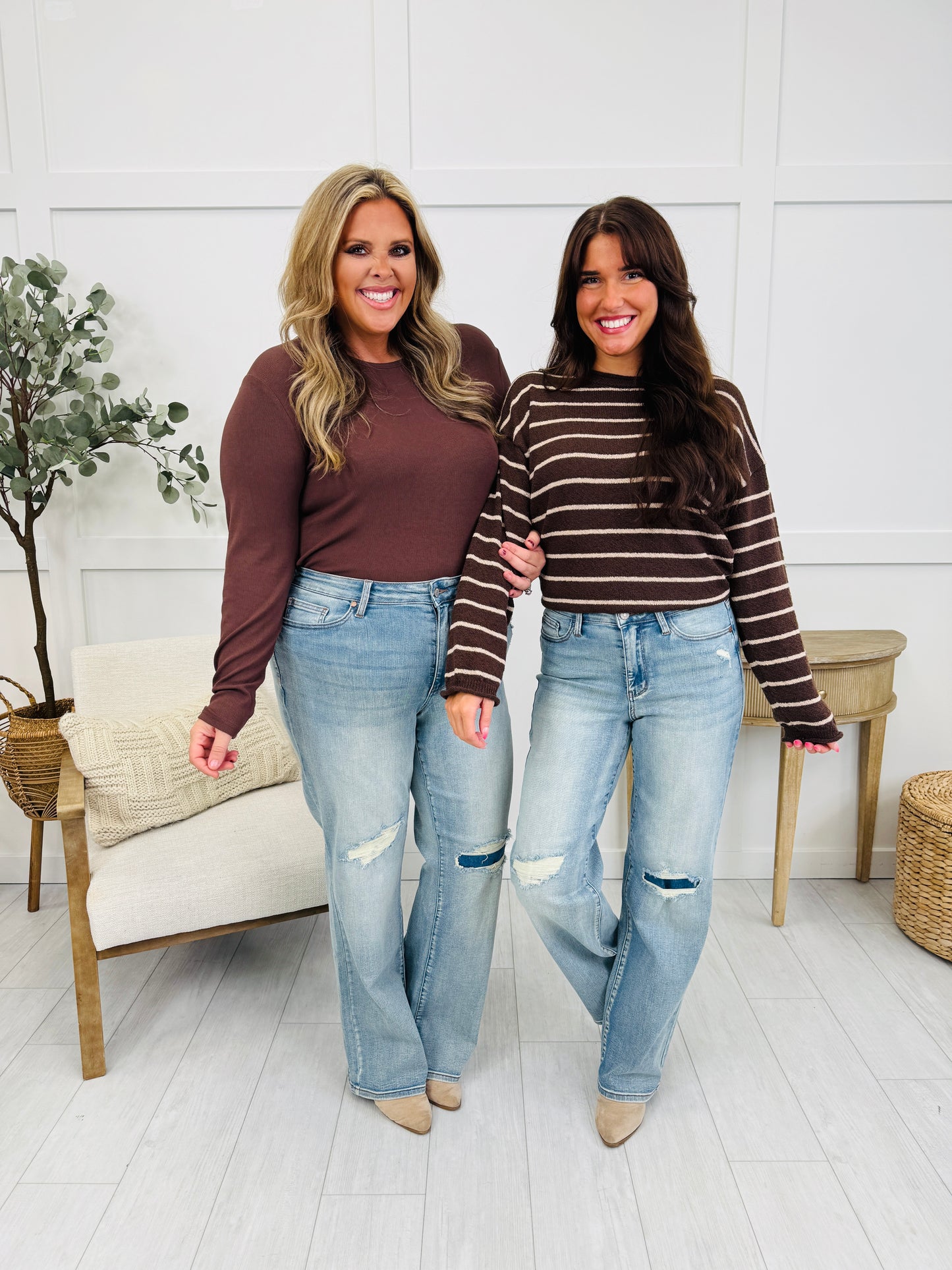 Judy Blue Easy Living Straight Leg Jeans