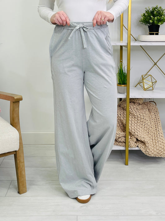 Ease & Everything Bottoms In Lt Grey