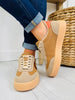 Made You Move Sneakers in Camel/Orange