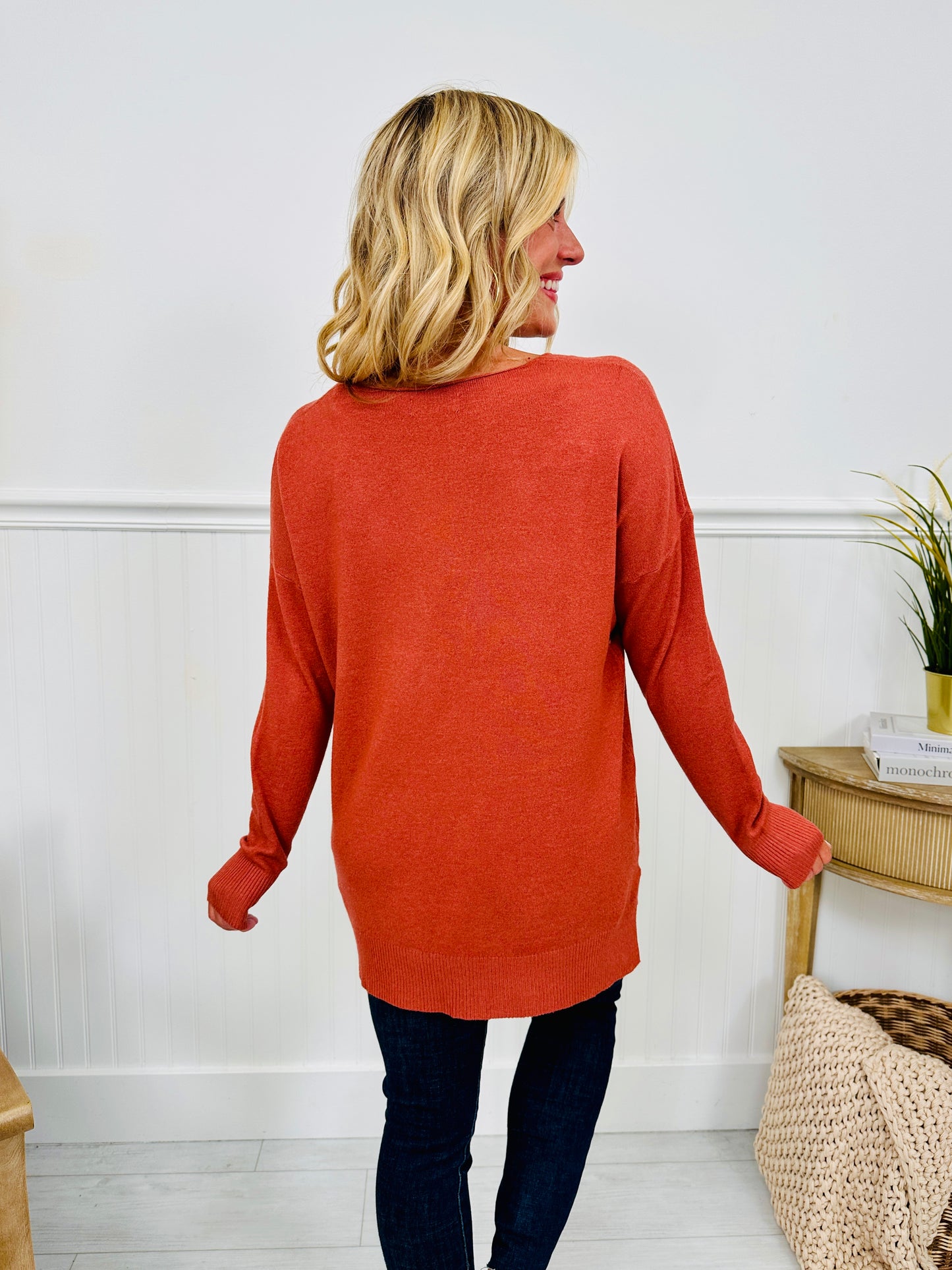 Fall Feels Sweater- Multiple Colors!
