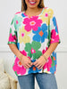 REG/CURVY Retro Petals Top