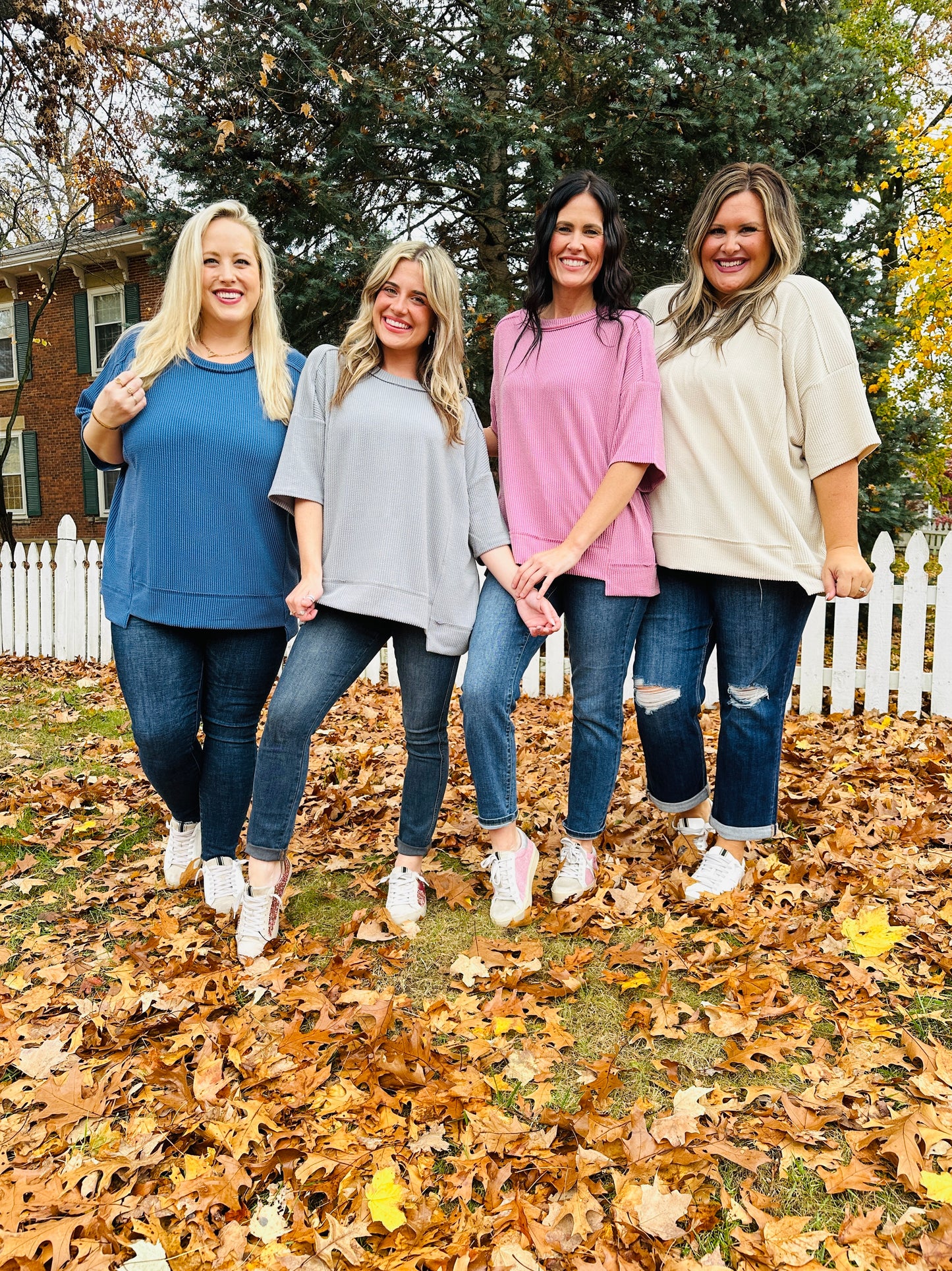 REG/CURVY Easy Living Pullover- Multiple Colors!