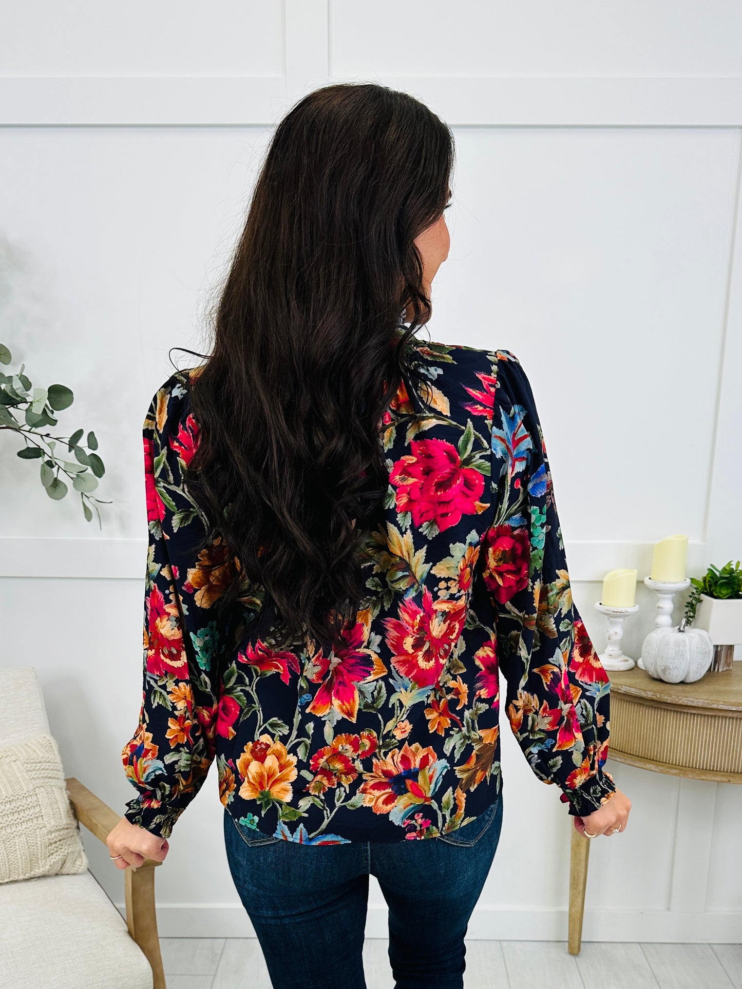 Moonlit Bloom Blouse