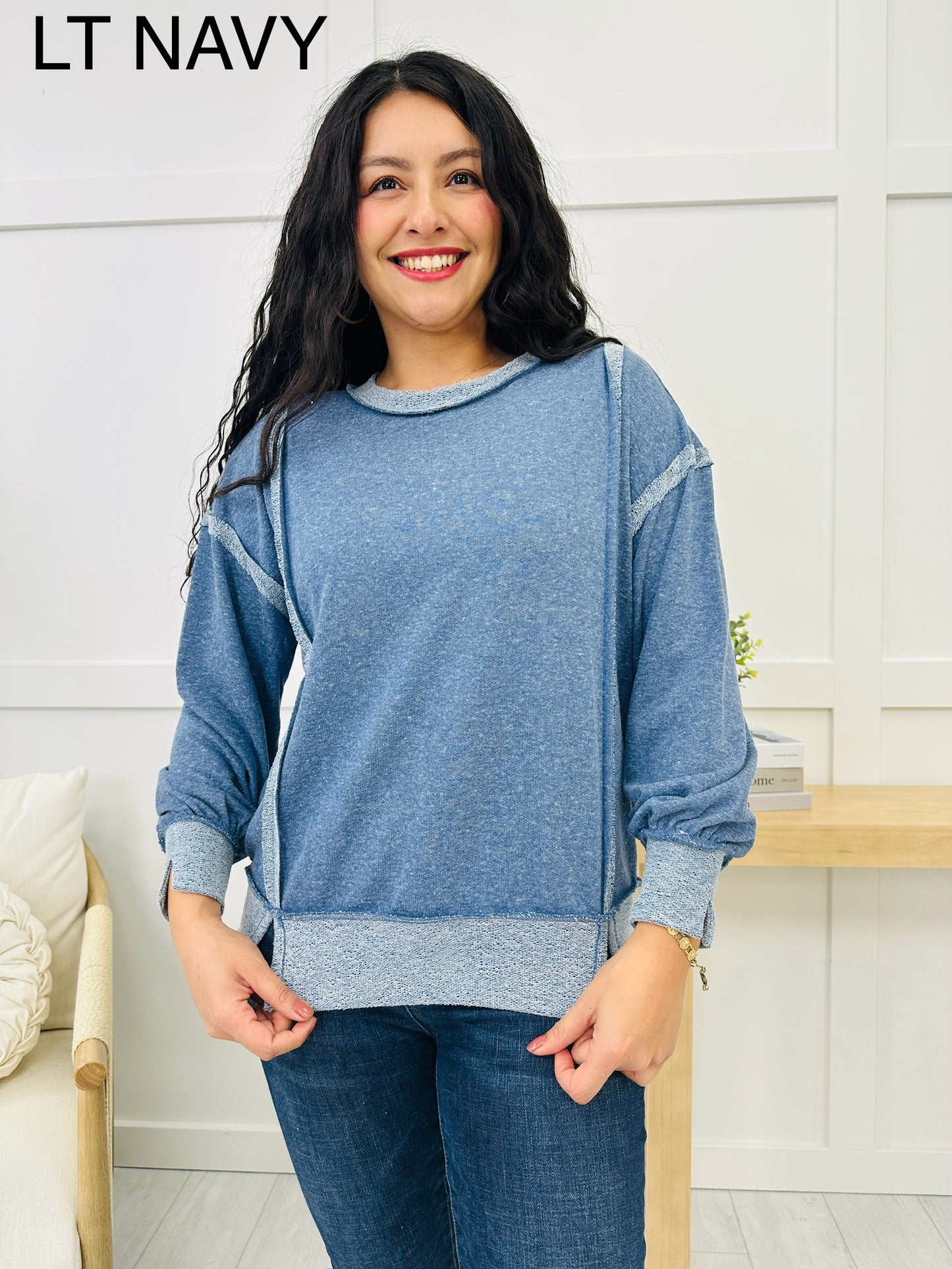 DOORBUSTER! REG/CURVY Laid-Back Love Top- Multiple Colors!