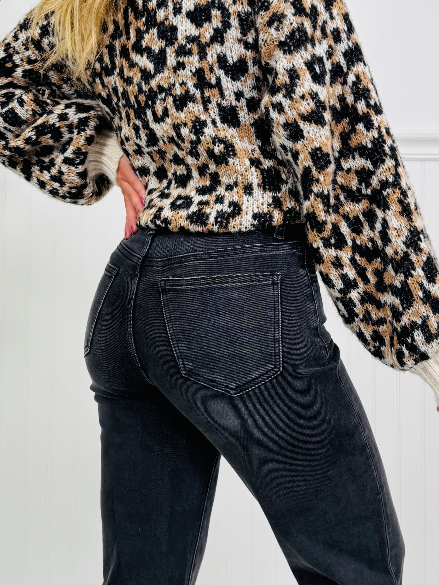 After Dark Tummy Control Cuffed Straight Jeans