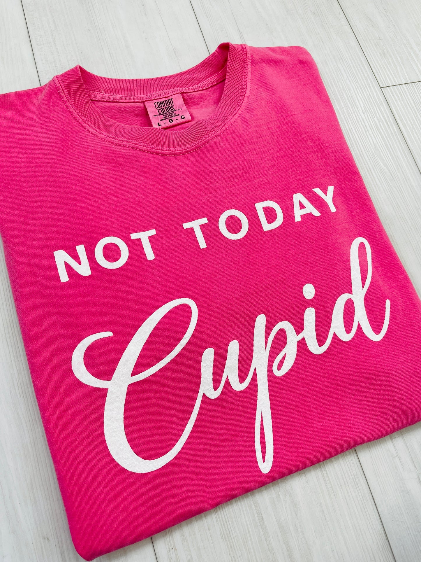 Not Today Cupid Graphic Tee