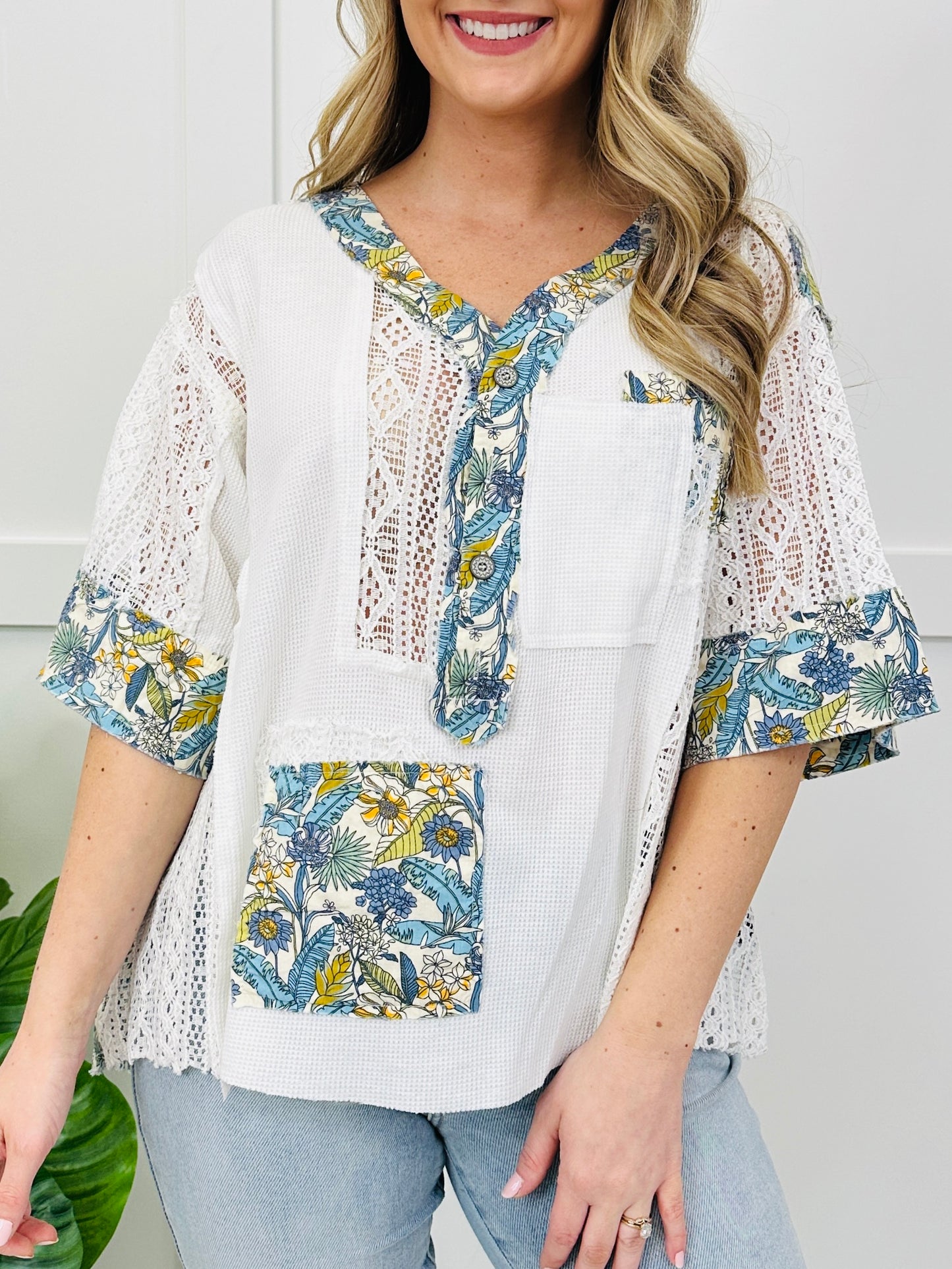 Wandering Mind Top in Off White