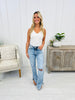 Risen Side by Side Straight Leg Jeans in Reg/Curvy