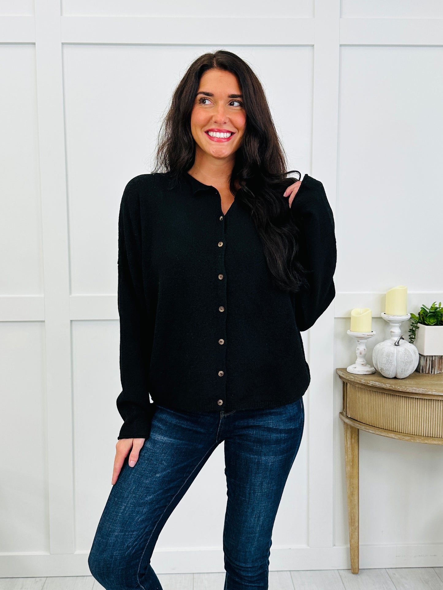 Keep It Classic Cardigan In Black