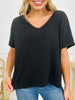 DOORBUSTER! Perfectly Simple Top- Multiple Colors!