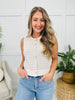 Set Sail Tank Top in Light Khaki