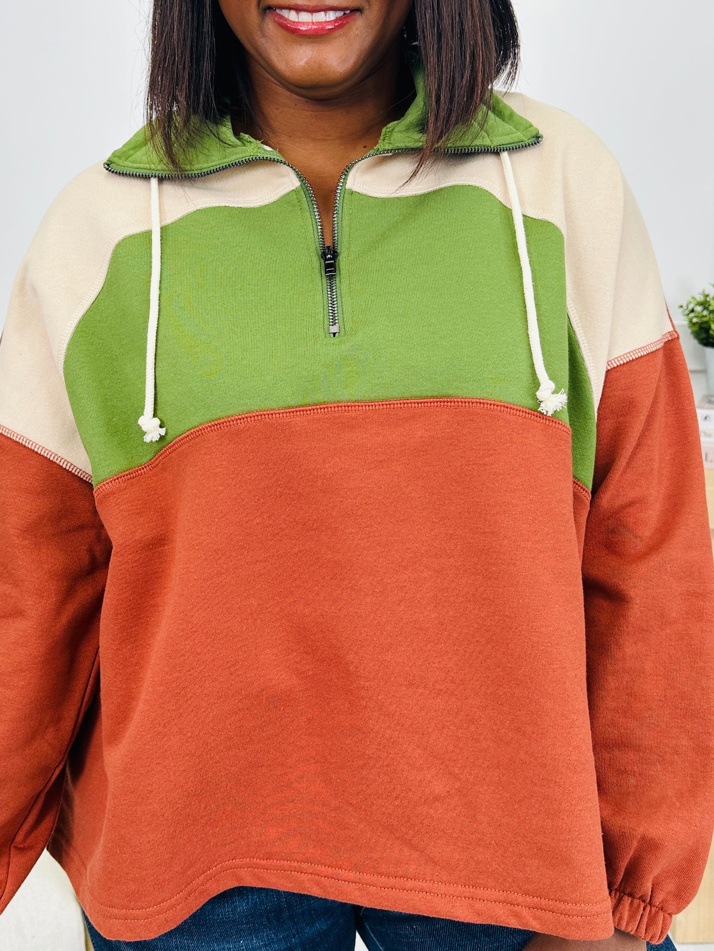 The Way Back Home Jacket in Rust