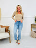 Kick Back And Relax Kick Flare Cropped Jeans