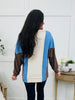 Cozy Canvas Top In Denim Blue