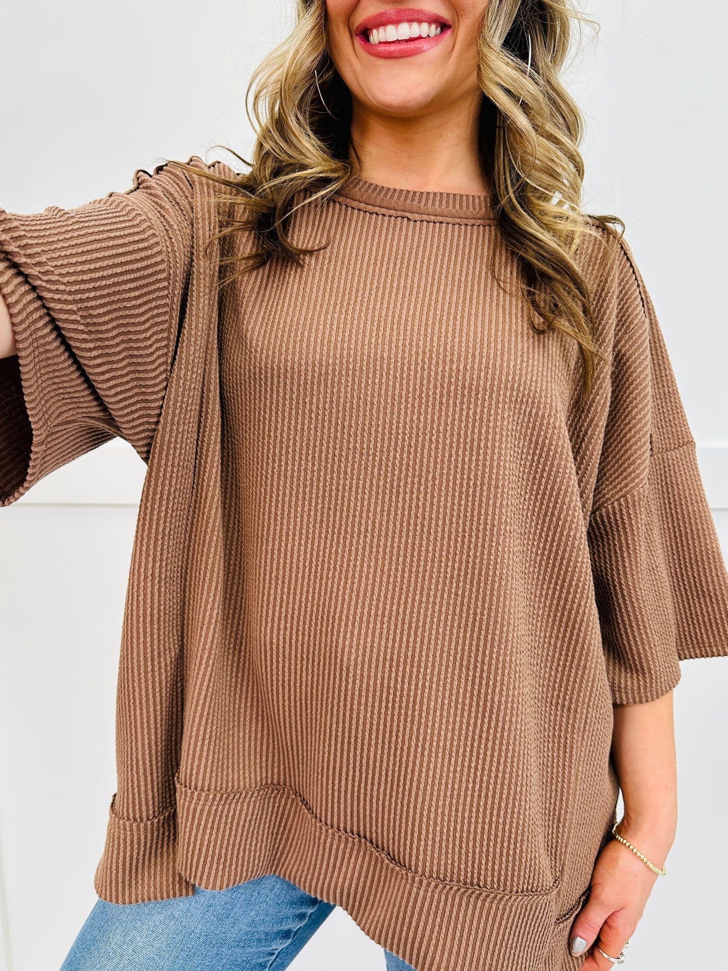 REG/CURVY Easy Living Pullover- Multiple Colors!