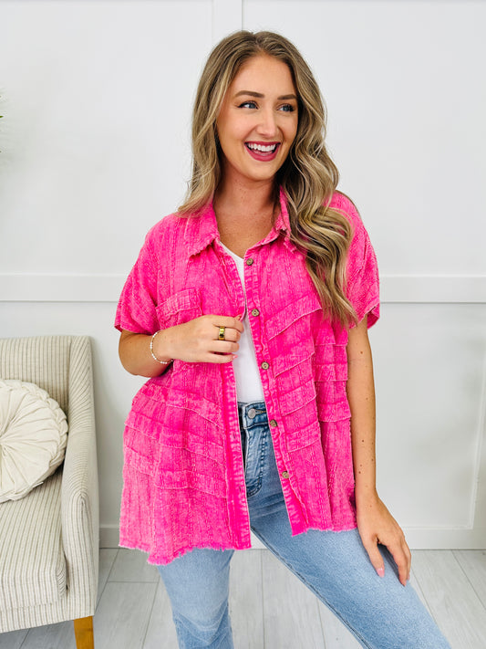 Timeless Tiers Top in Pink