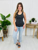 Calm In The Chaos Top In Black