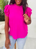 Whispering Ruffles Top- Multiple Colors!