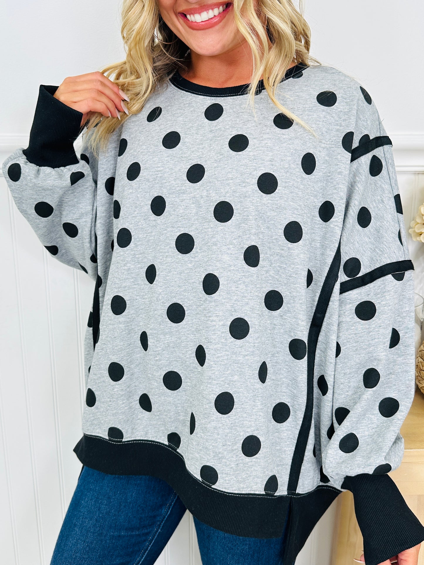 Connect The Dots Top In Multiple Colors
