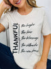 Thankful For Graphic Tee - Multiple Colors!