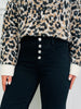 Bold Moves Tummy Control Black Wide Leg Jeans