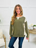 Café Cozy Sweatshirt In Olive