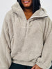 Comfort Meets Confidence Sherpa Pullover In Multiple Colors