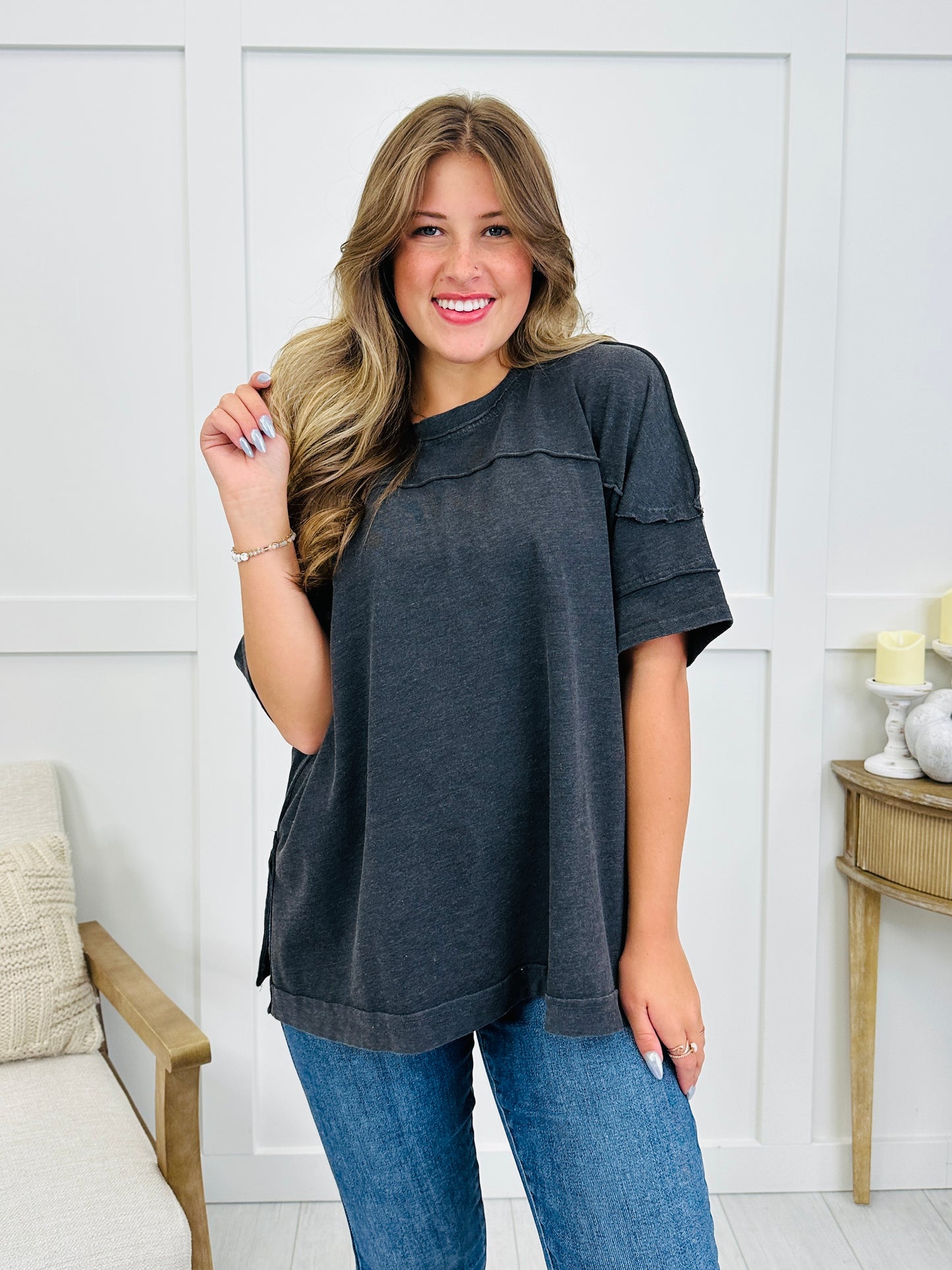 Weekend Wondering Top In Multiple Colors