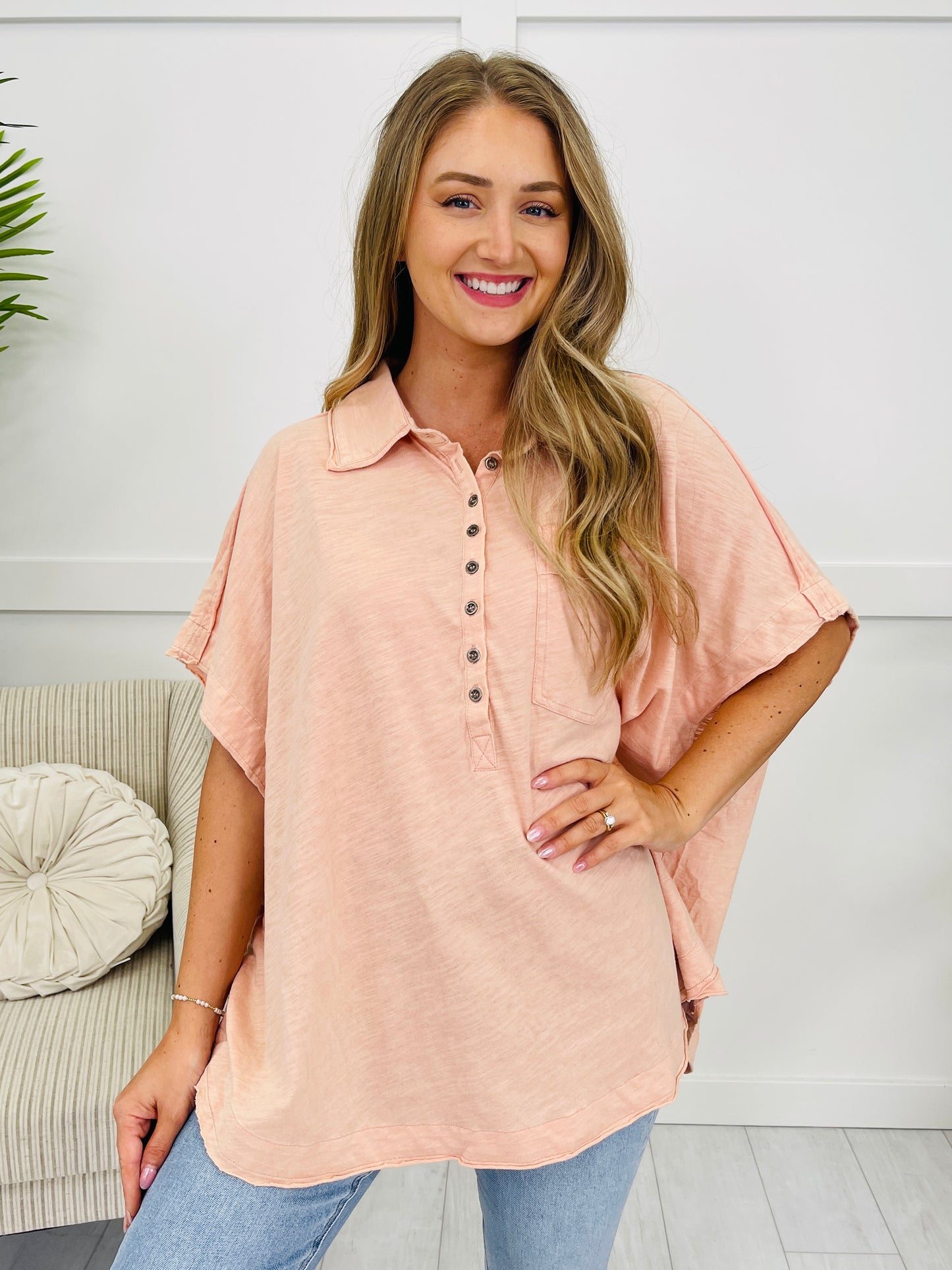 Easy Intentions Top- Multiple Colors!