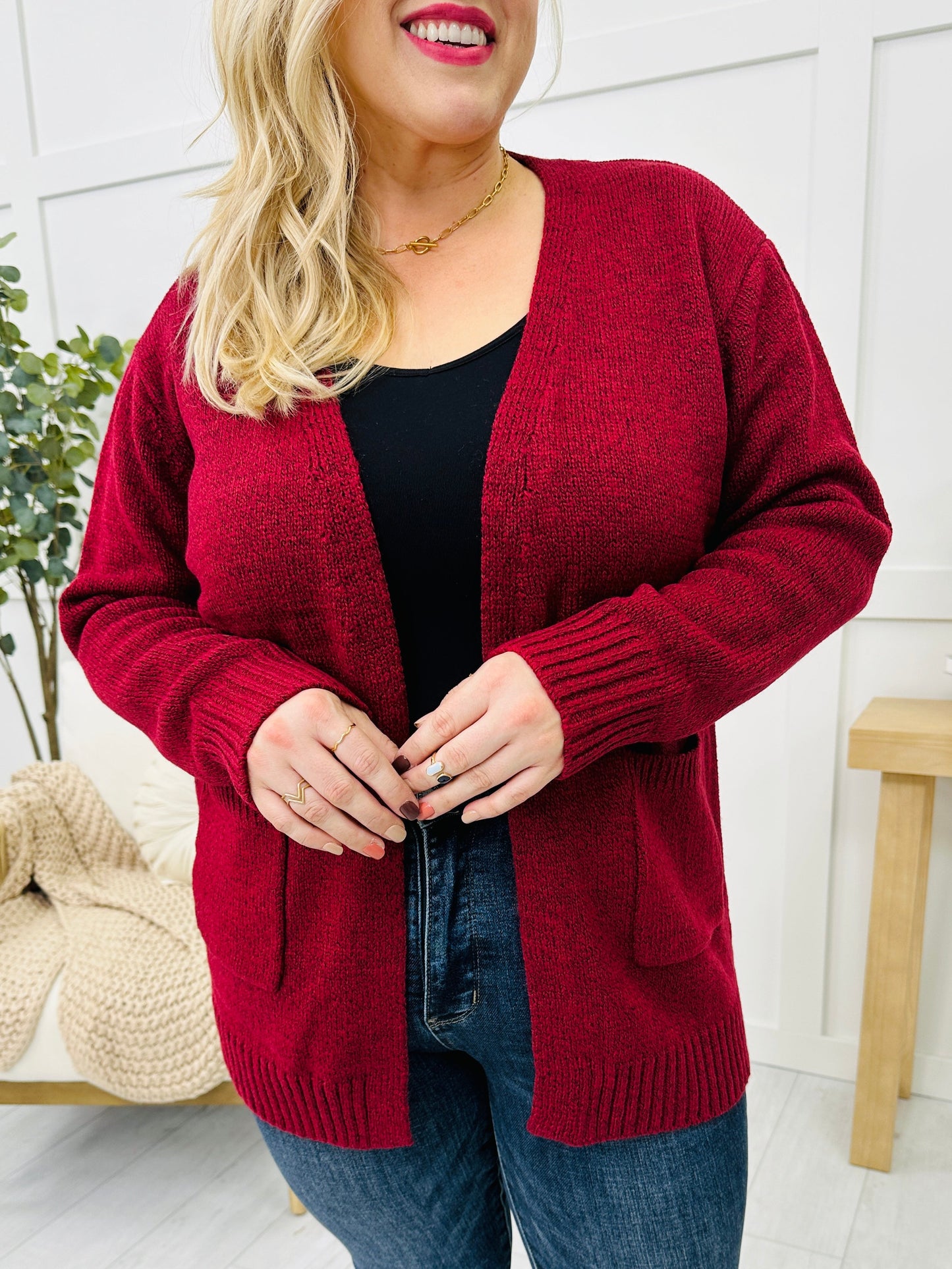 DOORBUSTER! REG/CURVY Ordinary Moments Cardigan- Multiple Colors!