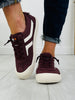 Metro Move Sneakers In Burgundy/Off White