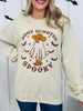 Boot Scootin Spooky Graphic Crewneck Sweatshirt