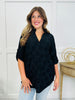 Floral Feelings Top In Black