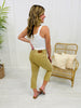 Judy Blue The Works Khaki Capris in Reg/Curvy