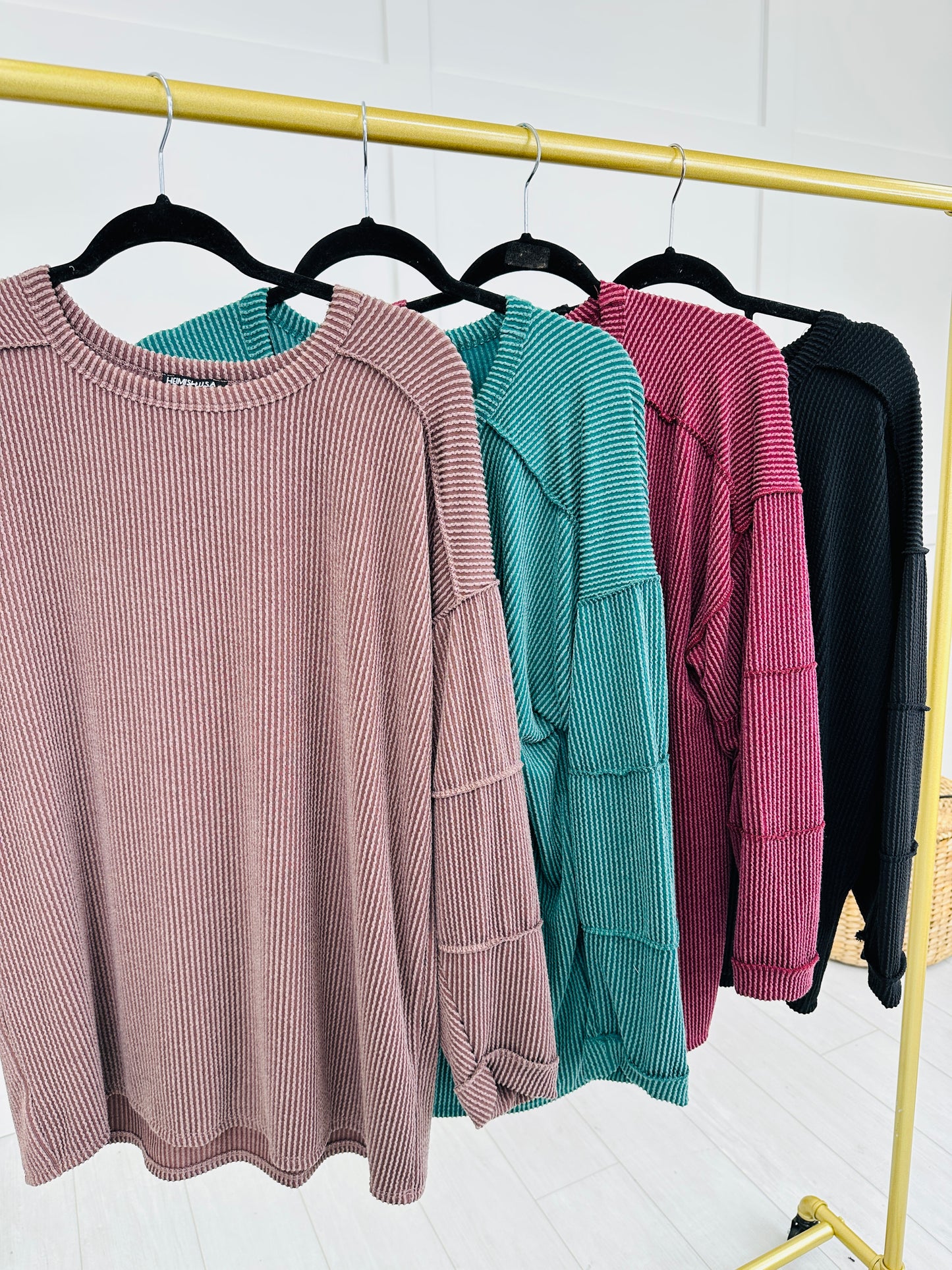 Moonlight Cozy Top- Multiple Colors!